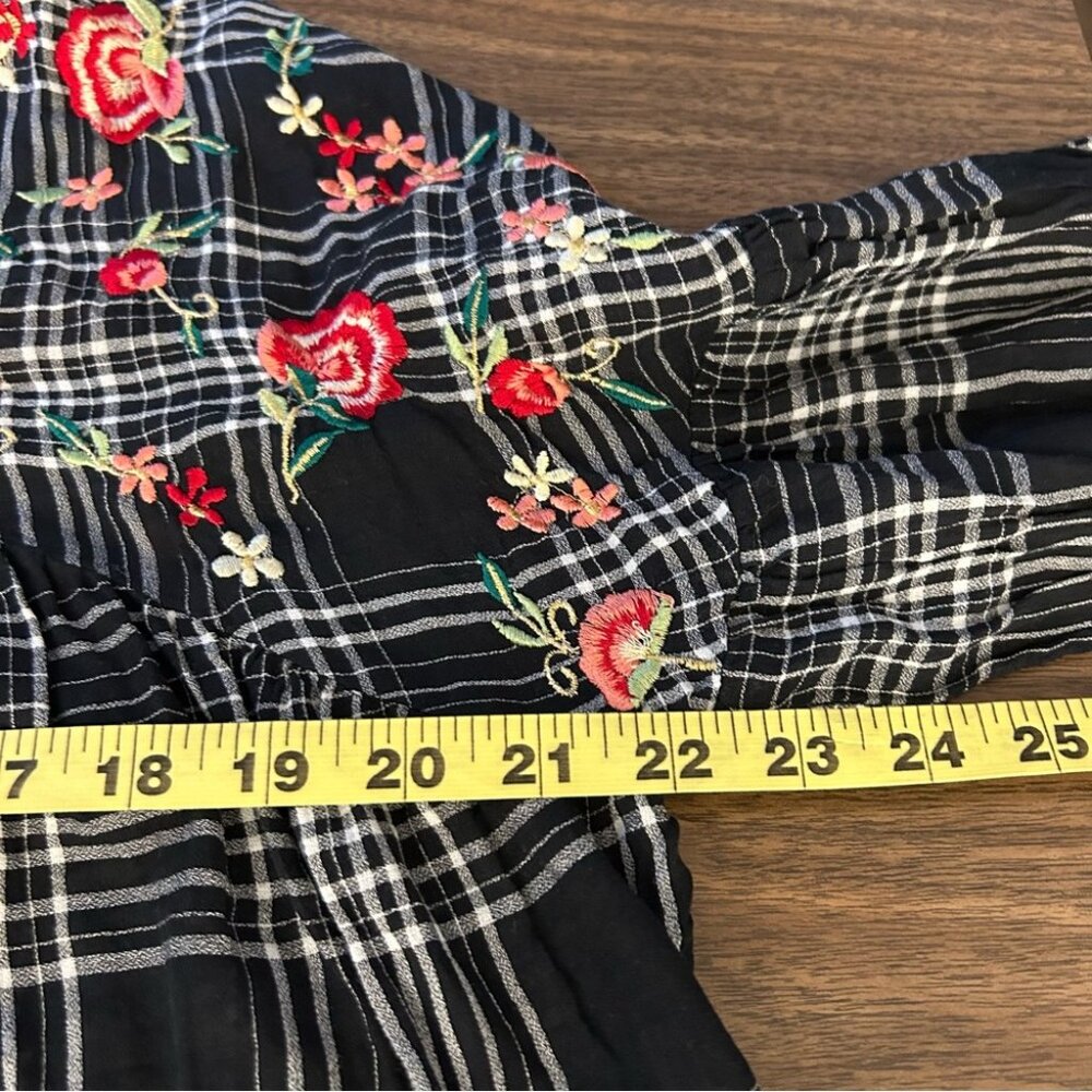 Zara embroidery top M - Picture 9 of 9